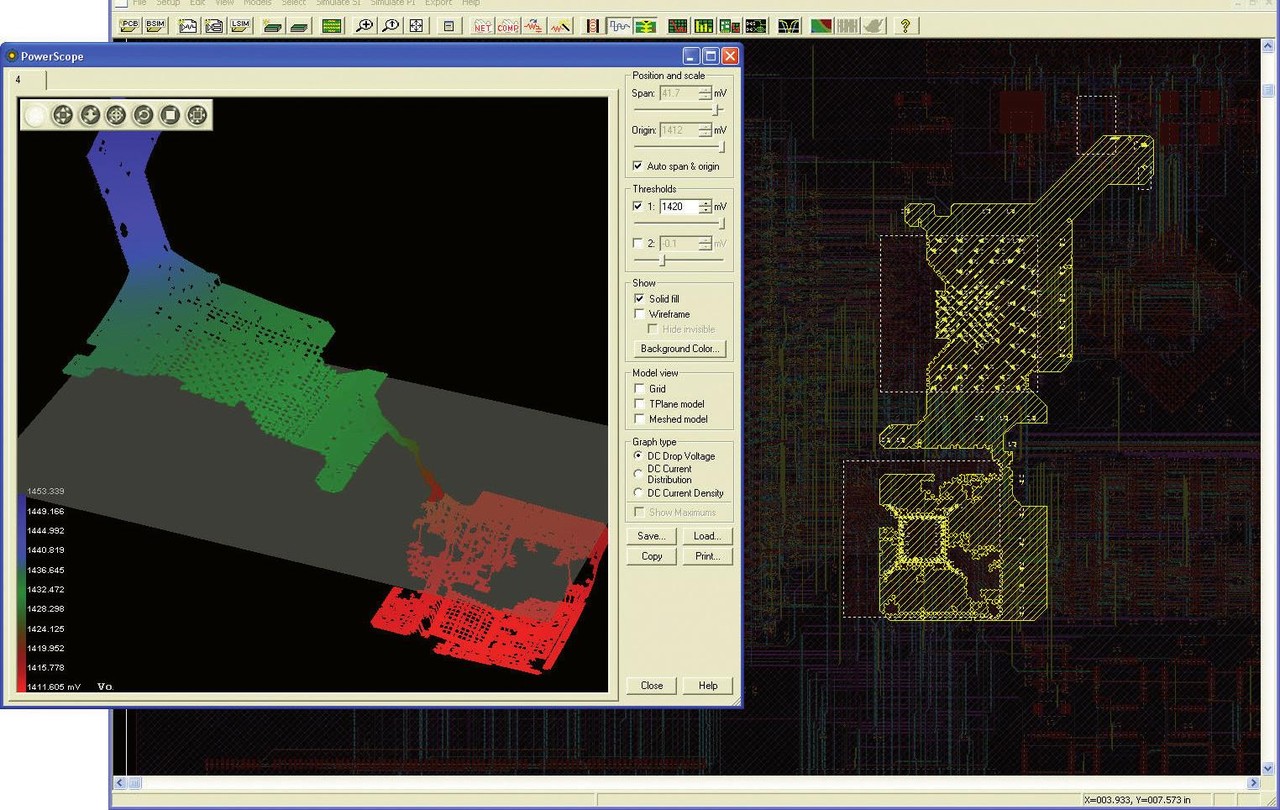 Analýza Power Integrity (PI) na DPS 1